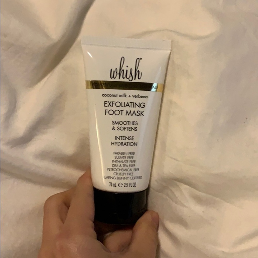 Foot exfoliating cream